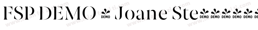 FSP DEMO - Joane Ste字体转换